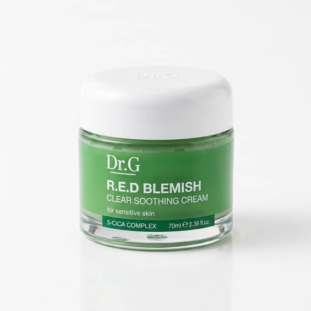 Kem Dưỡng Ẩm Làm Dịu Da Dr.G R.E.D Blemish Clear Soothing Cream 70ml