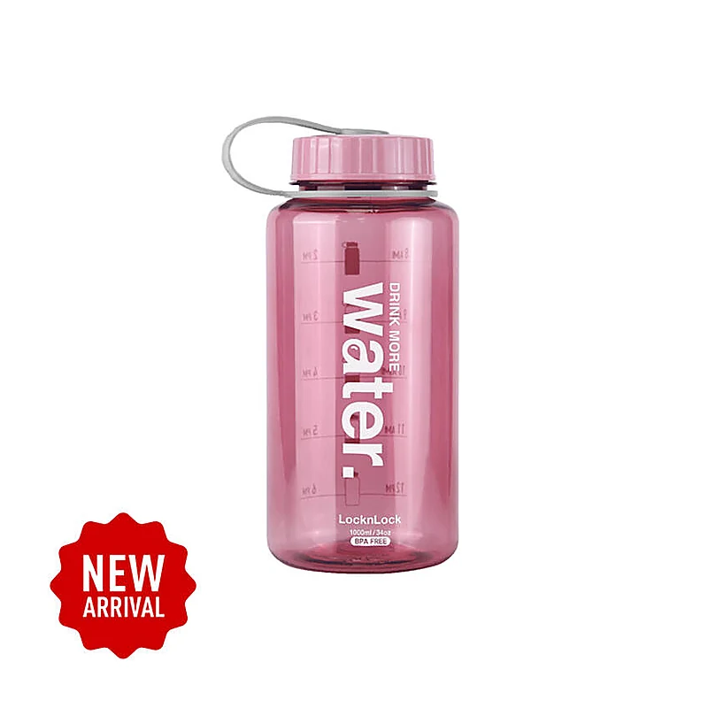 Bình Nước Helper Bottle 1L - 2 Màu (Xanh, Hồng) - ABF610N