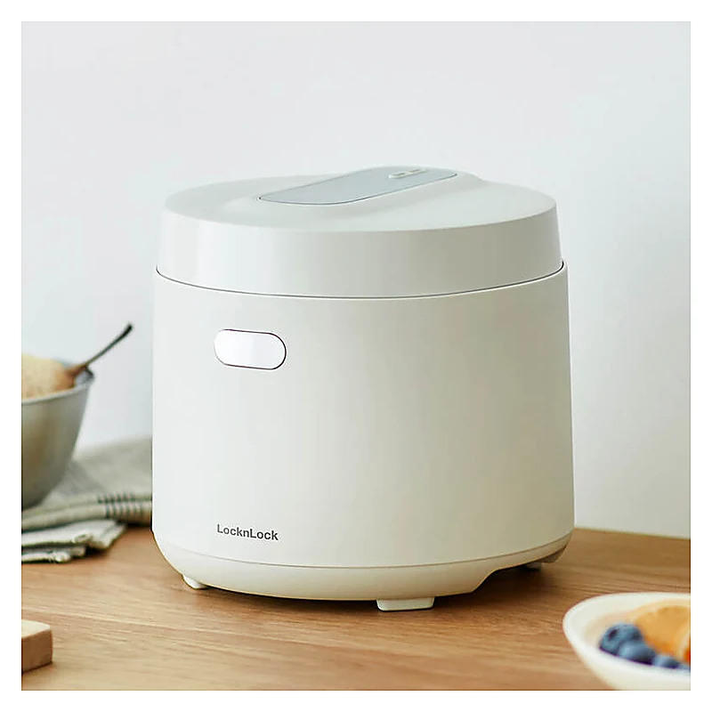 Nồi Cơm Điện Locknlock Bianco Smart Rice Cooker 220V, 50Hz, 400W, 1.0L - Màu Ngà - EJR364IVY