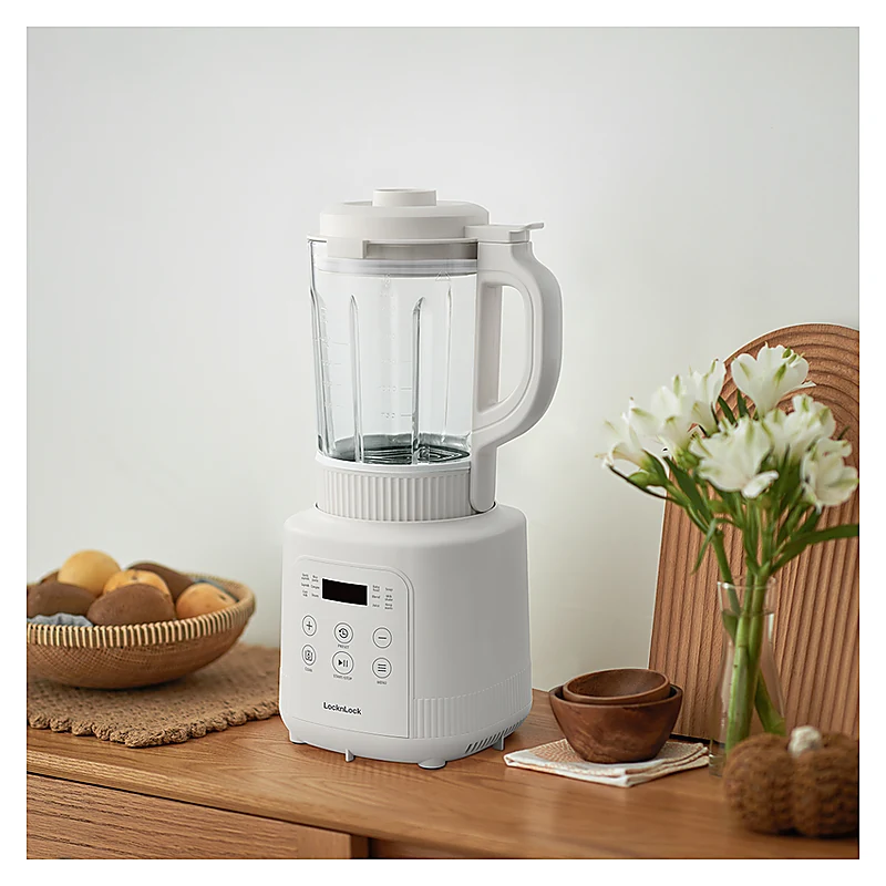 Máy Làm Sữa Hạt Đa Năng Locknlock Bianco Heating Blender 1.75L, 800W, 220V, 50Hz - Màu ngà - EJM486IVY