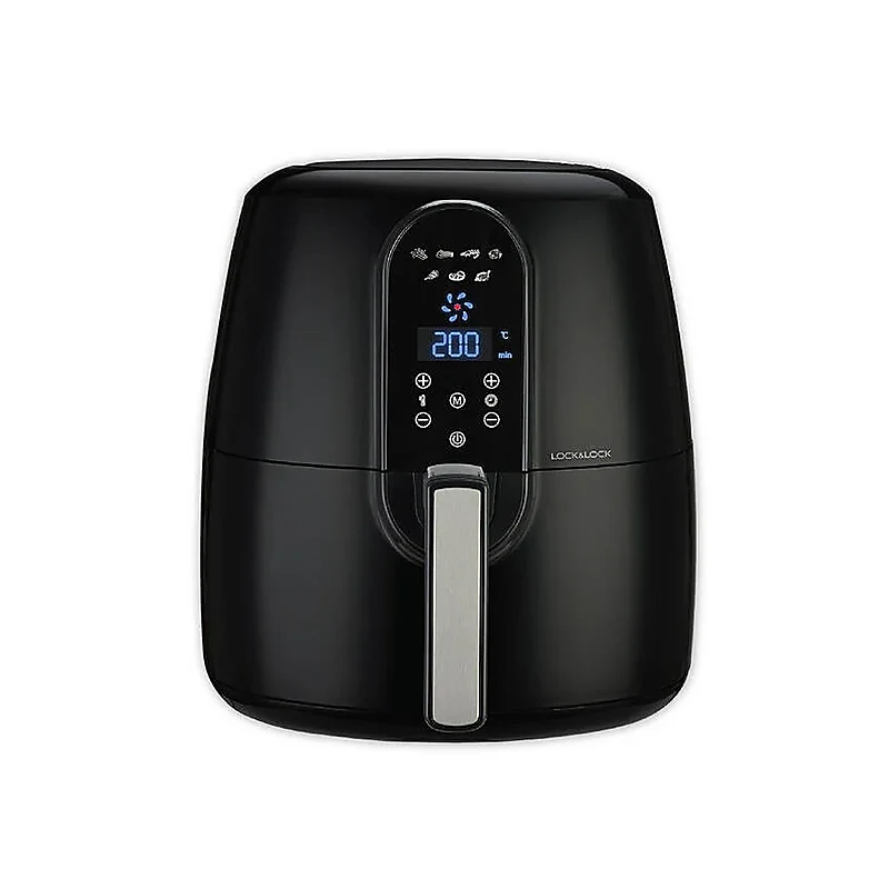 Nồi Chiên Không Dầu LocknLock Digital Eco Fryer - 5.2L - Màu Đen - EJF351BLK