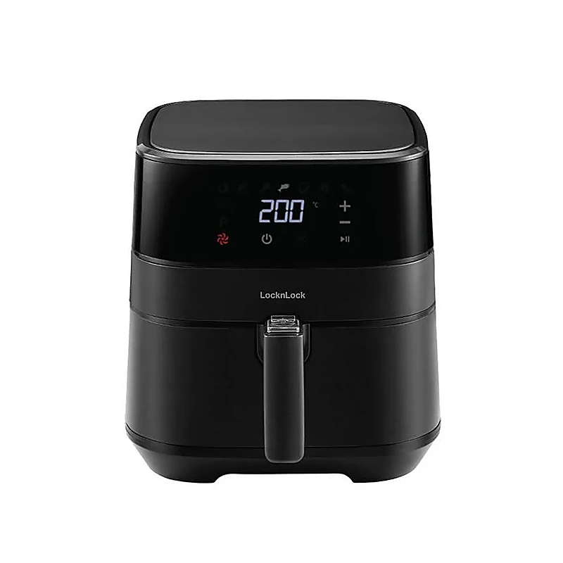 Nồi Chiên Không Dầu LocknLock Air Fryer 5.5L - Màu Đen - EJF284BLK