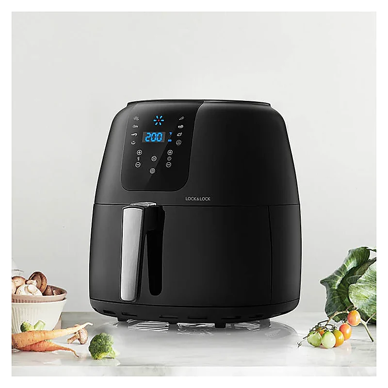 Nồi Chiên Không Dầu, LocknLock Super Jumbo Air Fryer, 7.2L - Màu Đen - EJF296BLK