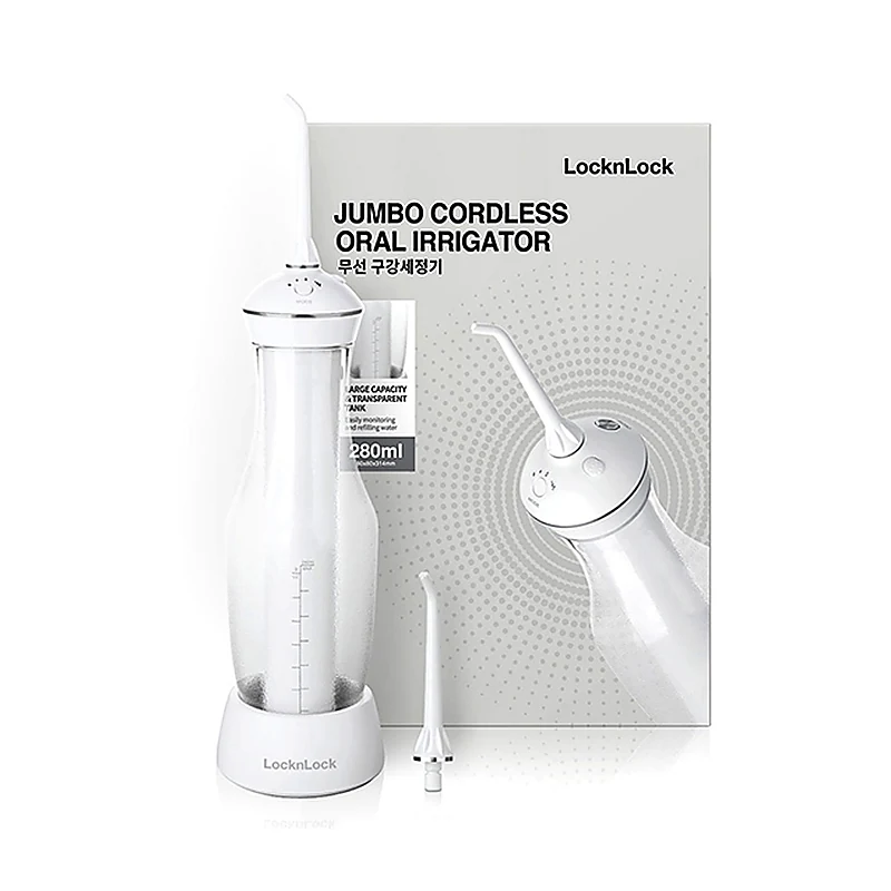 Máy tăm nước không dây LocknLock 280ml – ENR126WHT